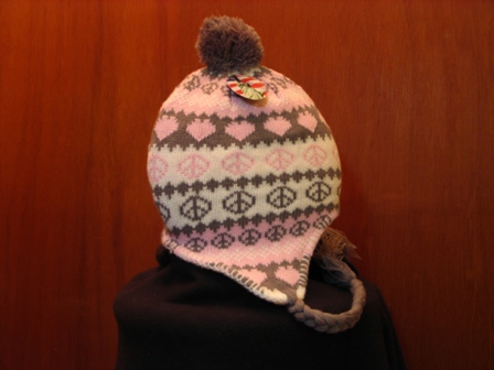 pink winter hats ear flaps